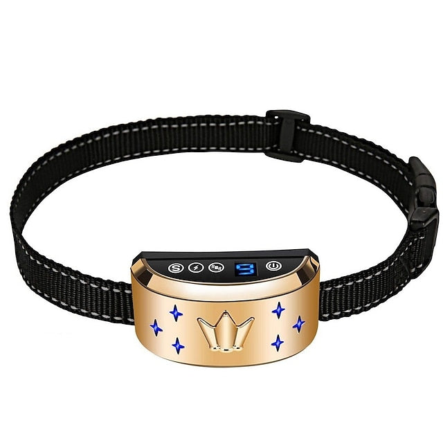 Dog Training Collar Dog Training Anti Bark Collar Shock Collar Adjustable Size Electric Dog Cat Pets Waterproof Anti Bark Electronic / Electric Safety Plastic Electronic Behaviour Aids For Pets