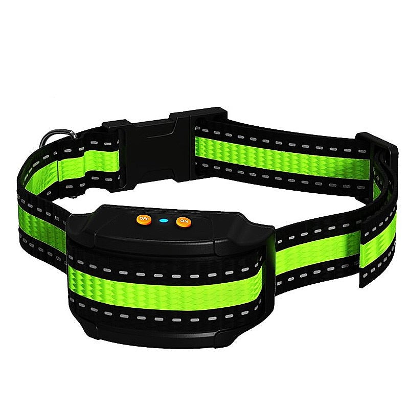 Collar Antiladridos Recargable Collar Antiladridos Bip Shock Dispositivo de Adiestramiento para Perros con 7 Niveles de Sensibilidad Ajustables