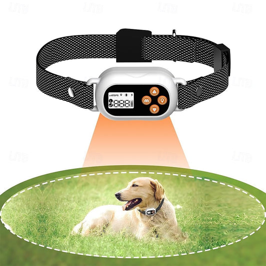 Valla Inalámbrica Perro Portátil Ligero Plástico Duradero Negro 1 PC